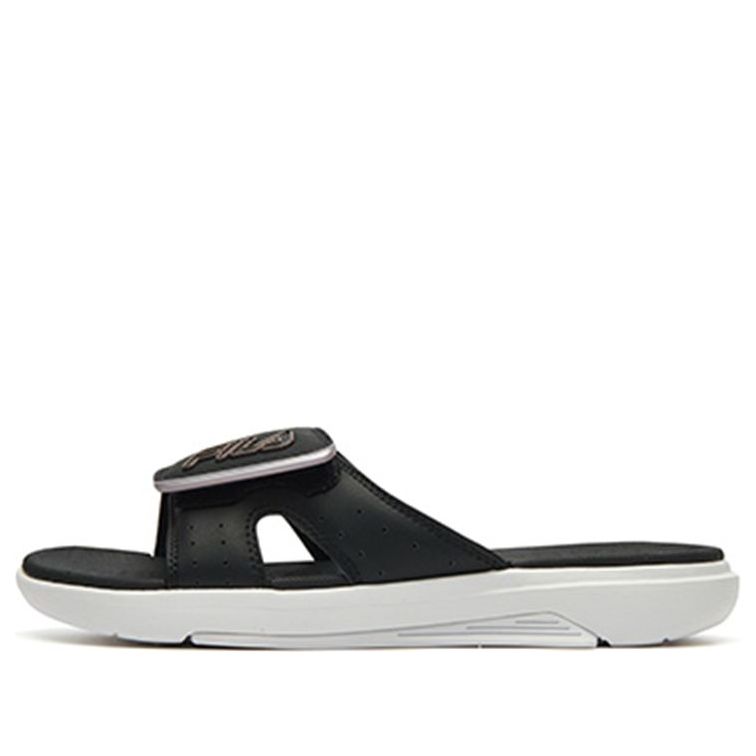 (WMNS) FILA Heritage FHT Sports Slipper GS Black A12W122702FBK