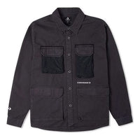 Converse Cozy Utility Woven Shirt Asia Sizing 'Black' 10025053-A03