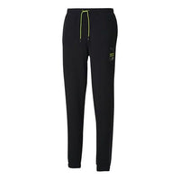 PUMAxHelly Hansen Crossover Reflective Slim Fit Bundle Feet Drawstring Long Pants Black 598286-01