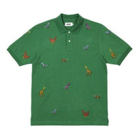 Palace SS22 Animals Polo 'Green' P22ES098
