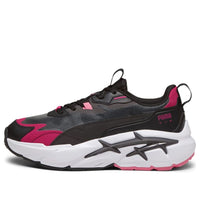 (WMNS) PUMA Spina Nitro Sneakers 'Black Pink' 392480-03