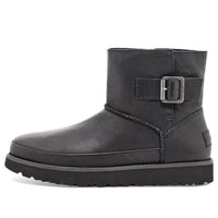 (WMNS) UGG Classic Deconstructed Mini Fleece Lined Black 1113191-BLK