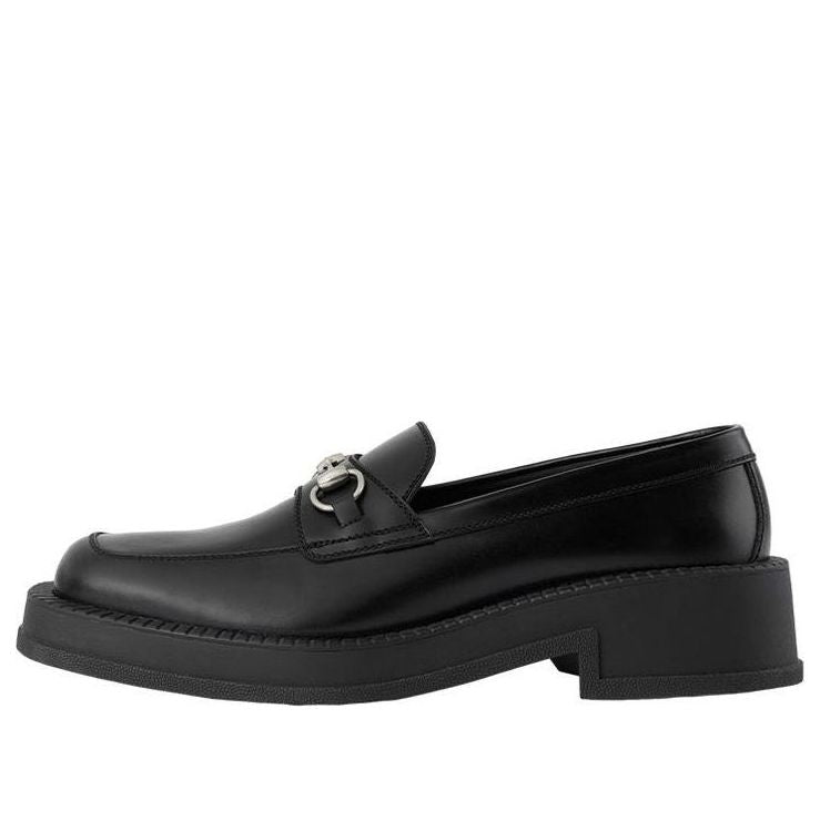 Gucci Chunky Loafer Horsebit 'Black Leather' 719754-0GQ00-1000