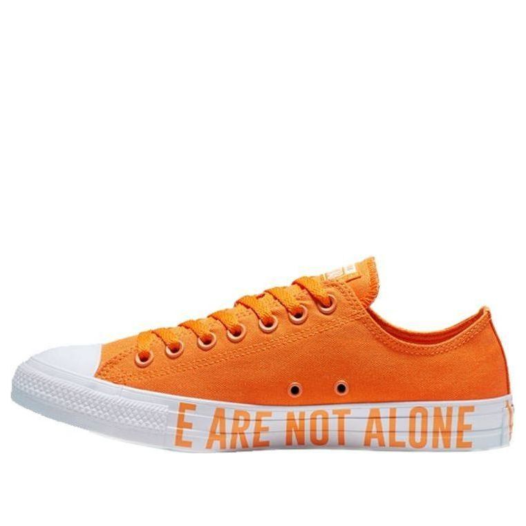 Converse Chuck Taylor All Star We Are Not Alone Low Top 'Orange White' 165385C
