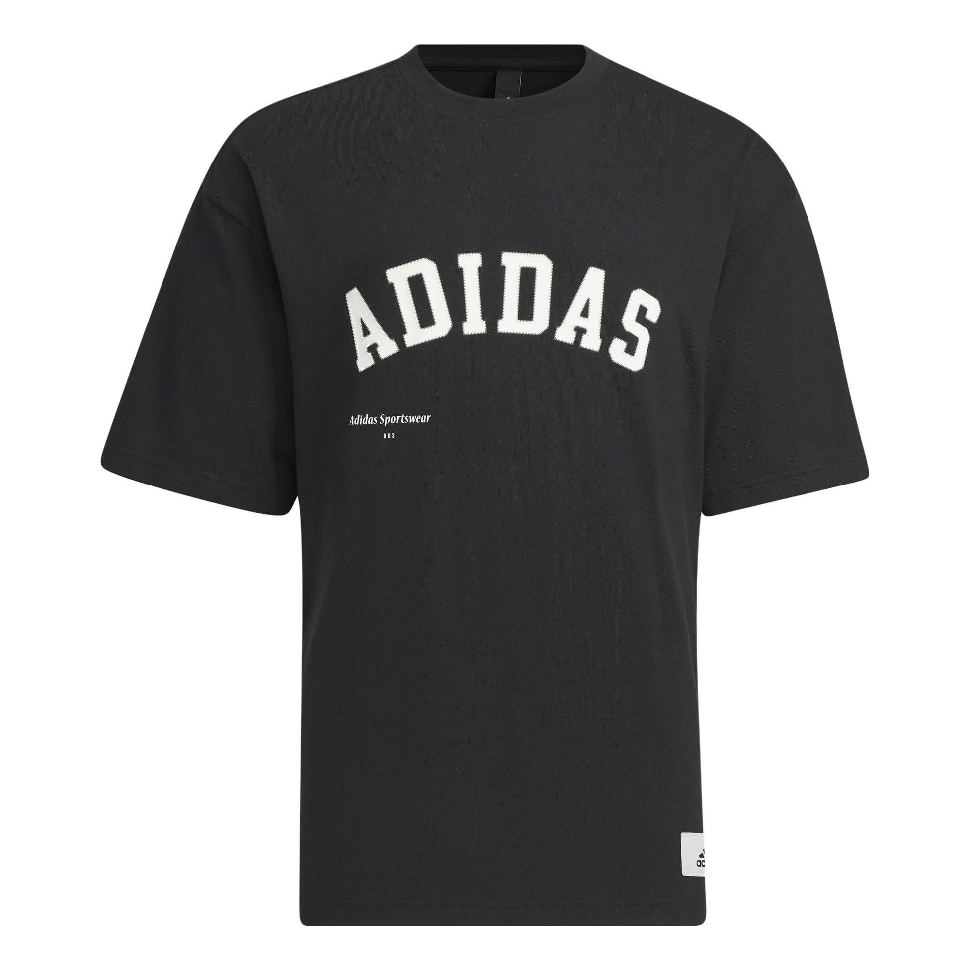 adidas Sportswear Short Sleeve Tee 'Black' IS4962
