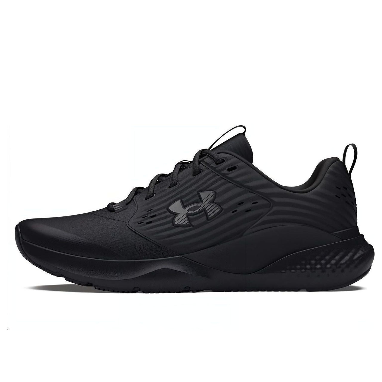 Under Armour Charged Commit 4 'Triple Black' 3026017-005