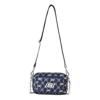 Skechers Casual Adjustable Fabric Crossbody Single Shoulder Bag 'Navy White' L422U183-0012