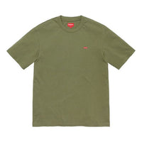 Supreme FW19 Week 1 Small Box Tee Short Sleeve Unisex Olive Green SUP-FW19-421