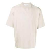 Men's Off-White SS22 Solid Color Rubber Arrow Short Sleeve Creamy White T-Shirt OMAA120F21JER00617171717