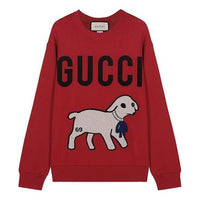 (WMNS) Gucci Large Pullover Red 469250-XJBUE-6671