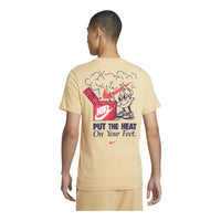 Nike NSW Logo T-Shirt Asia Sizing 'Beige' FV3755-252