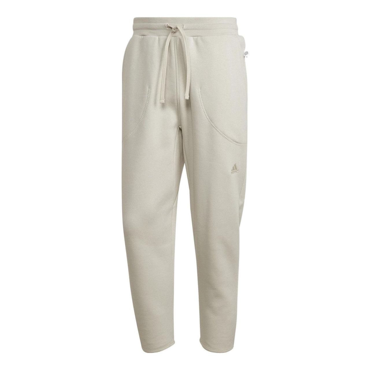 adidas Studio Lounge Fleece 7/8 Sweatpants 'Grey' HK4589