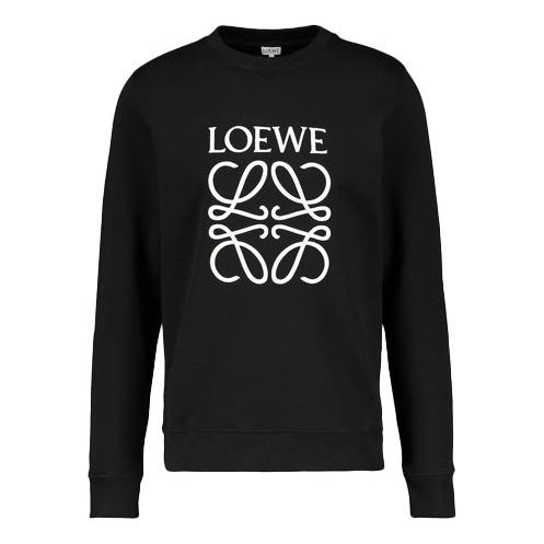 Men's LOEWE Anagram Embroidered Sports Black P00446091