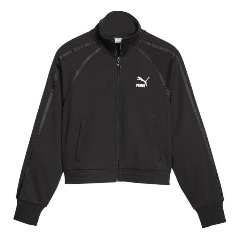 (WMNS) PUMA T7 Track Jacket 'Black' 621464-01