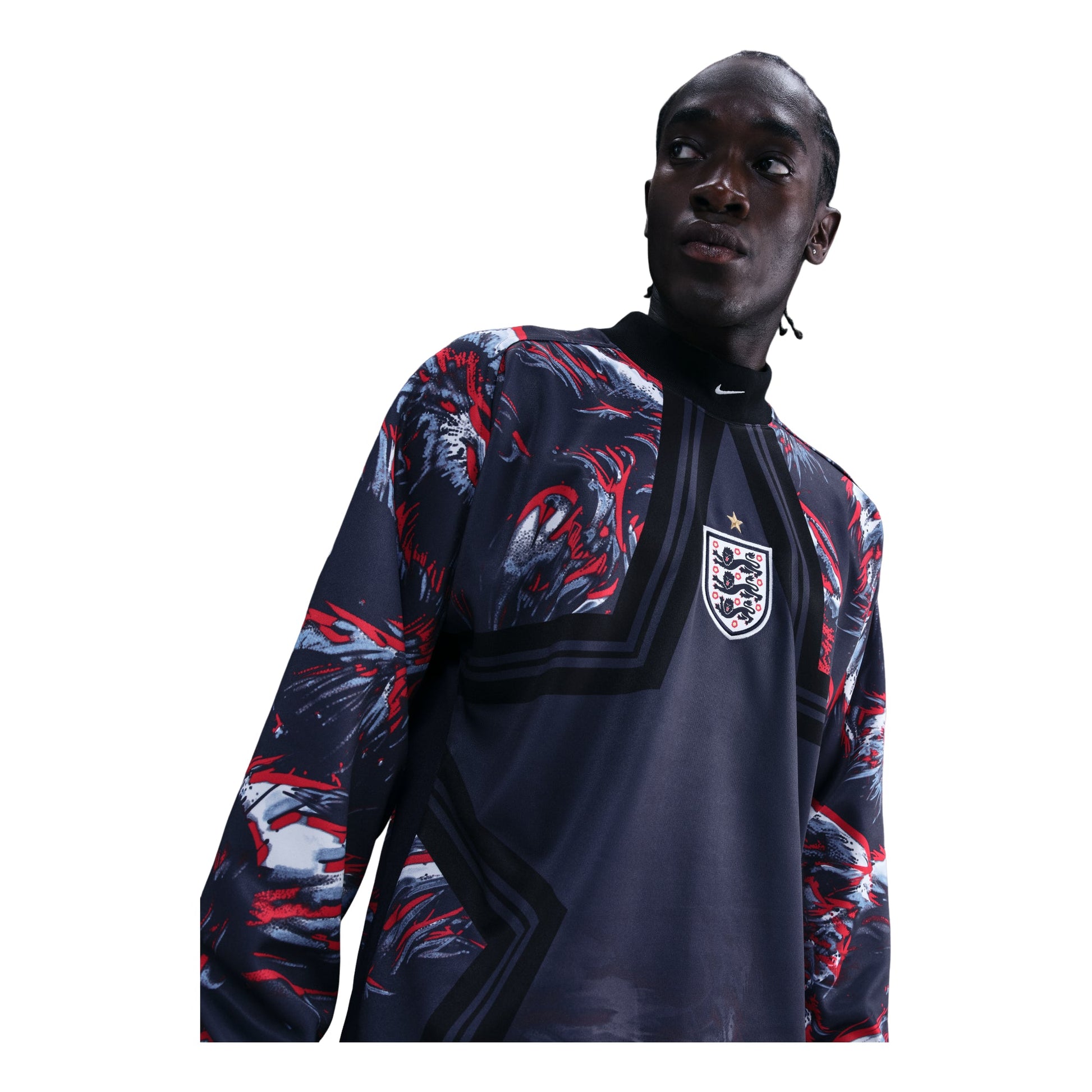 Nike England Goalkeeper Jersey 'Black Obsidian White' IO0792-010