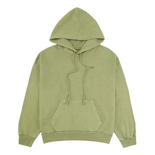 (WMNS) Levi's Series Embroidered Logo Hoodie 'Green' 85279-0031
