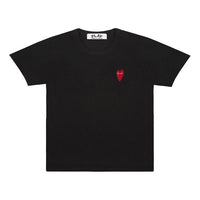 (WMNS) COMME des GARCONS PLAY Long Heart Logo Tee 'Black' AZ-T229-051-1
