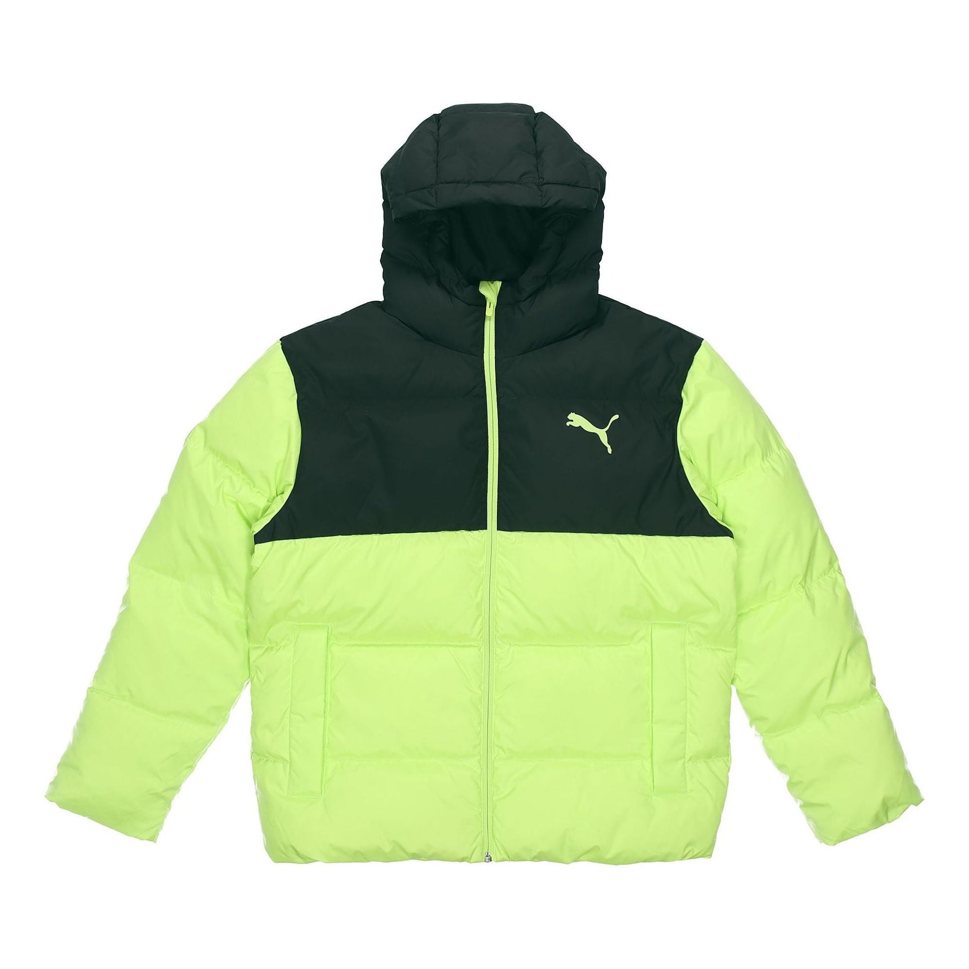 PUMA Essential Down Coat 'Green Black' 586929-34
