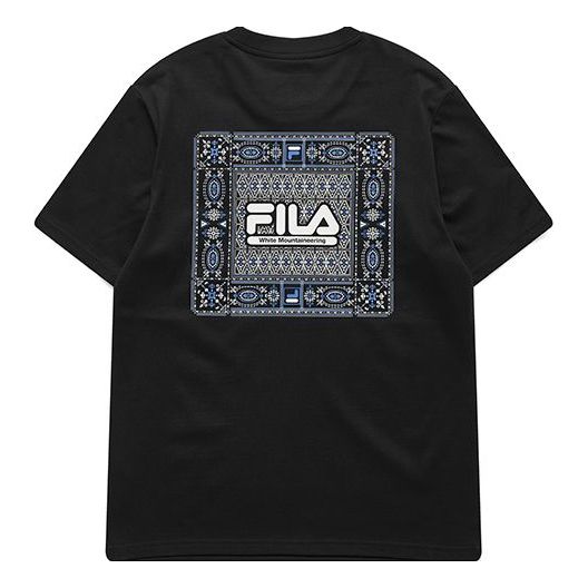 FILA FUSION x White Mountaineering Tee T11M127107F-BK