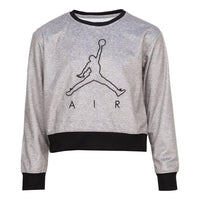 (GS) Air Jordan Athletic Hoodies 'Grey' 456715-042