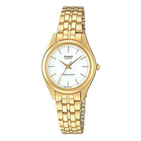 CASIO Female DRESS Japan / South Korea Fashion White Analog LTP-1129N-7A
