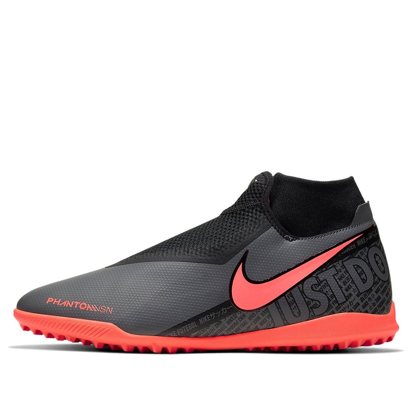 Nike Phantom Vision Academy DF TF 'Dark Grey Bright Mango Black' AO3269-080