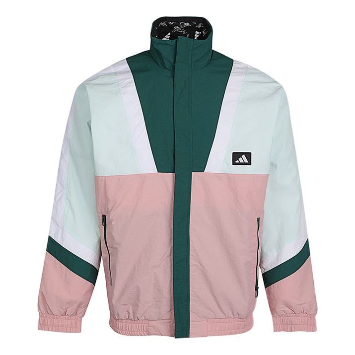 adidas UB Jkt Silo Colorblock Woven Jacket White GM4445