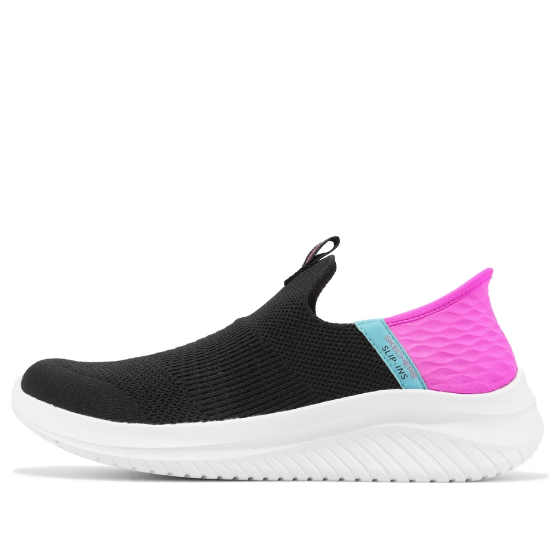 (GS) Skechers Ultra Flex 3.0 'Black Pink' 303800-LBKPK