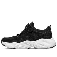 (WMNS) Skechers Stamina Airy 'White Black' 66666257-BLK