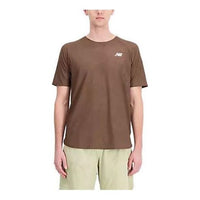New Balance Q Speed Jacquard T-shirt Asia Sizing 'Brown' MT33281-DUO
