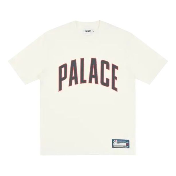 PALACE Sportini White Classic Large Logo Round Neck Short Sleeve Unisex P20ES073