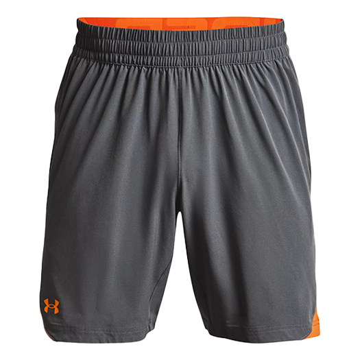 Under Armour Elevated 2.0 Woven Shorts 'Pitch Grey Orange' 1362289-012