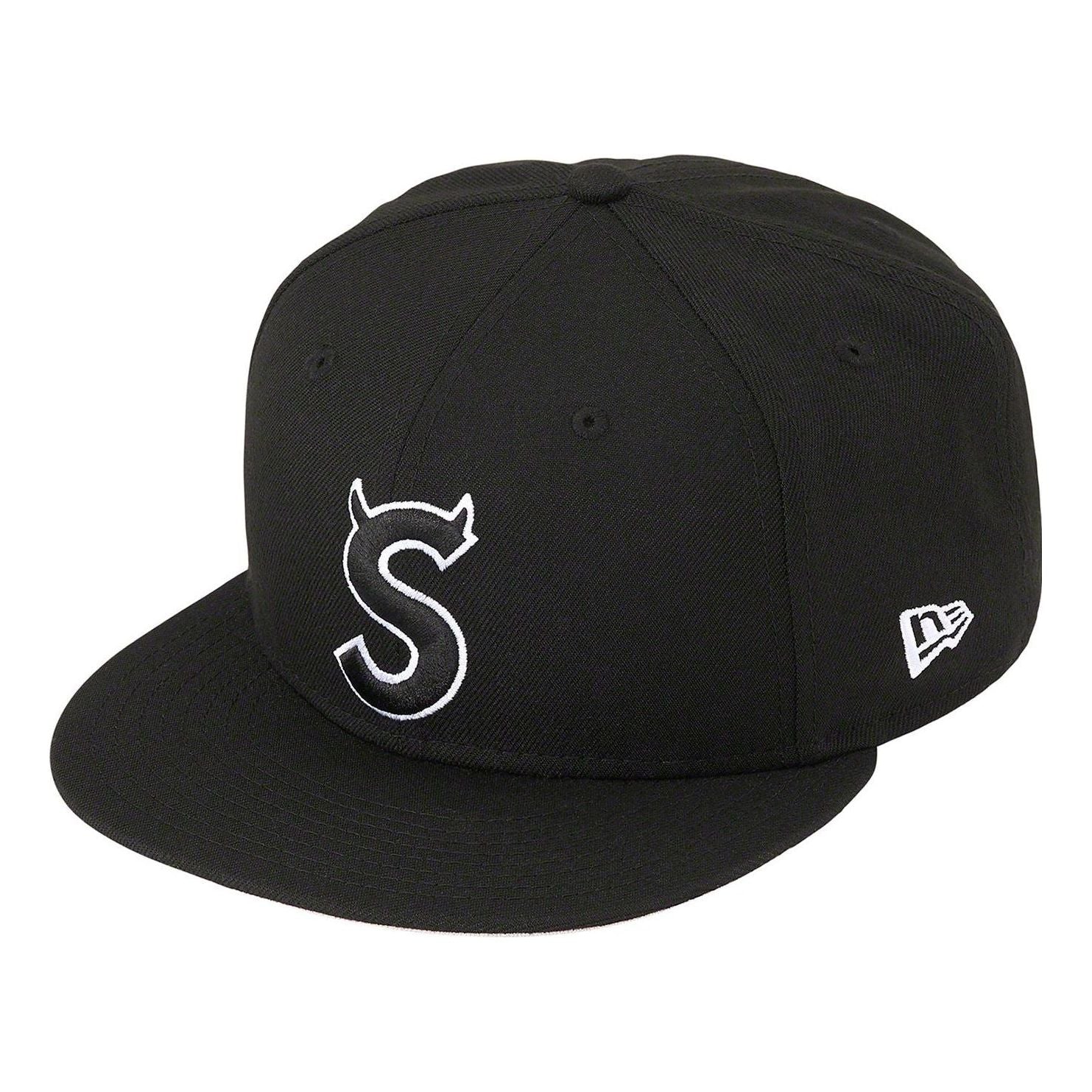 Supreme S Logo New Era 'Black White' SUP-FW22-107