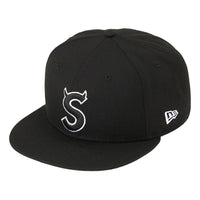Supreme S Logo New Era 'Black White' SUP-FW22-107