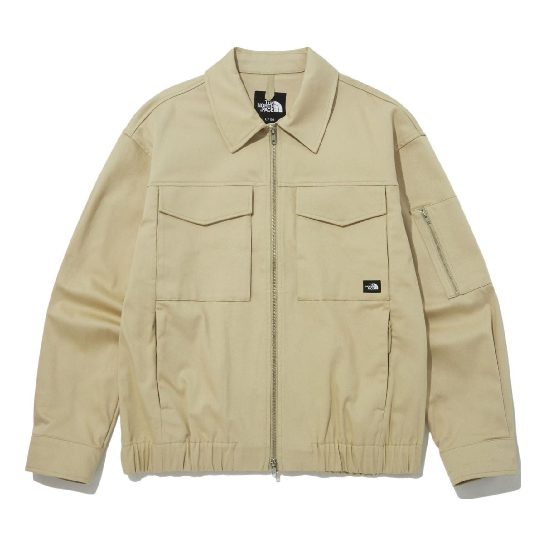 THE NORTH FACE All-Round Collar Bomber Jacket 'Beige' NJ3BP00B