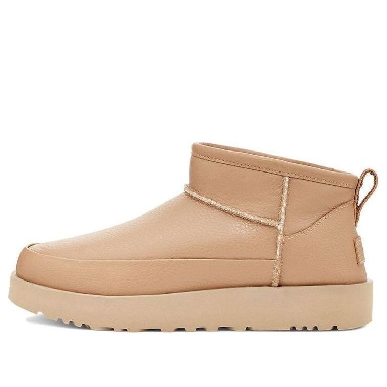 (WMNS) UGG Classic Sugar Ultra Mini 'Sand' 1121618-SAN