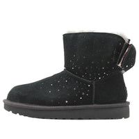 (WMNS) UGG Classic Mini Stargirl Bow Port 'Black' 1098475-BLK