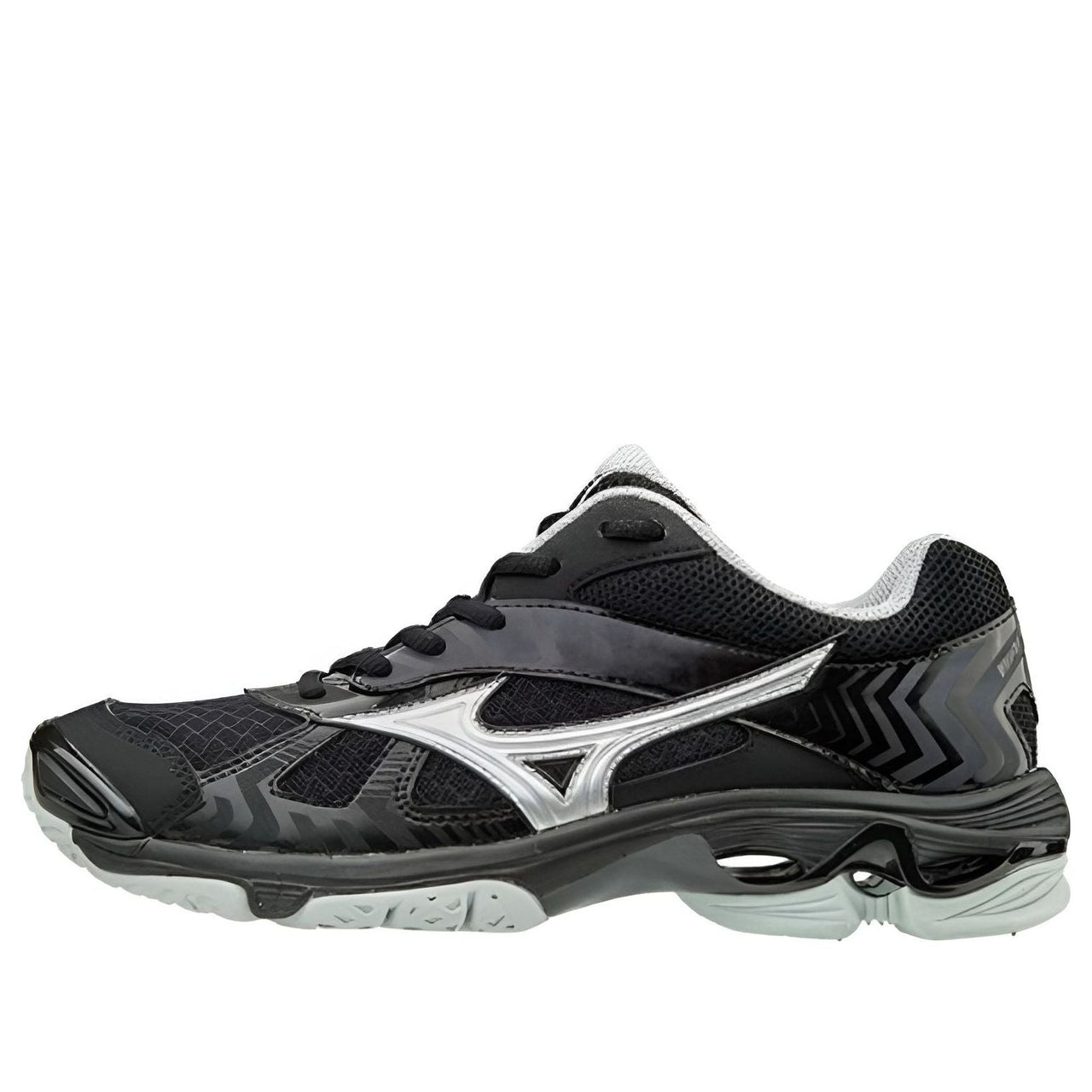(WMNS) Mizuno Wave Bolt 7 'Black Silver' V1GC186003