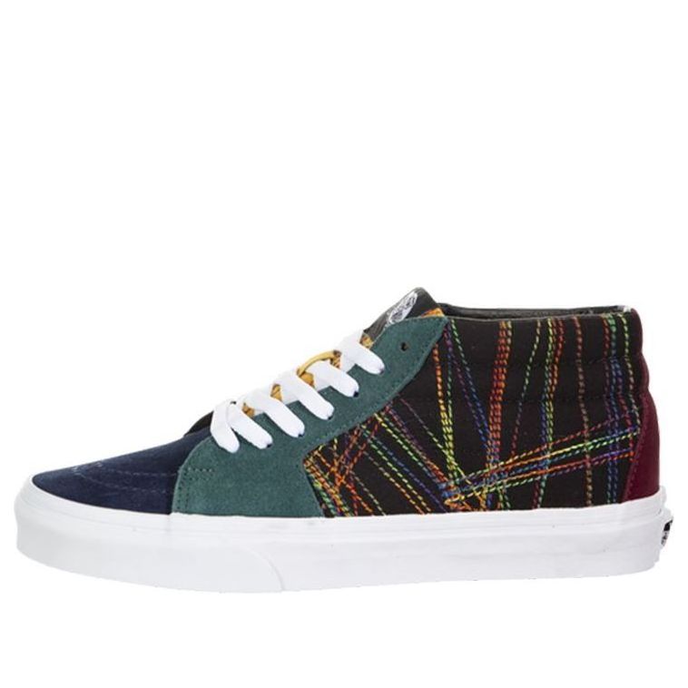 Vans Sk8-Mid 'Frenzy - Dark Rainbow' VN0A3WM324P