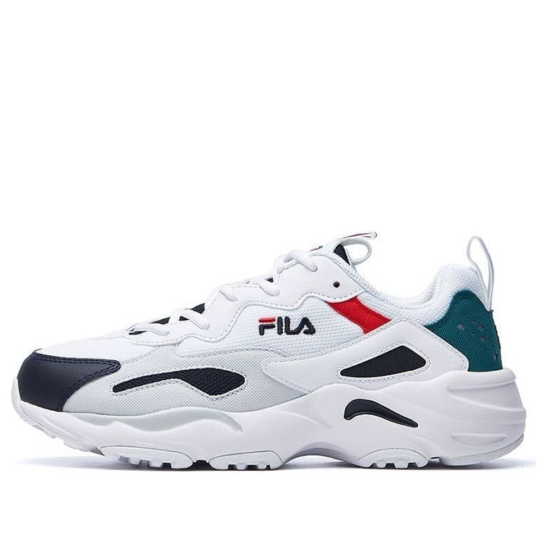 (WMNS) FILA Tracer 'White Black Green' F12W041104FWB