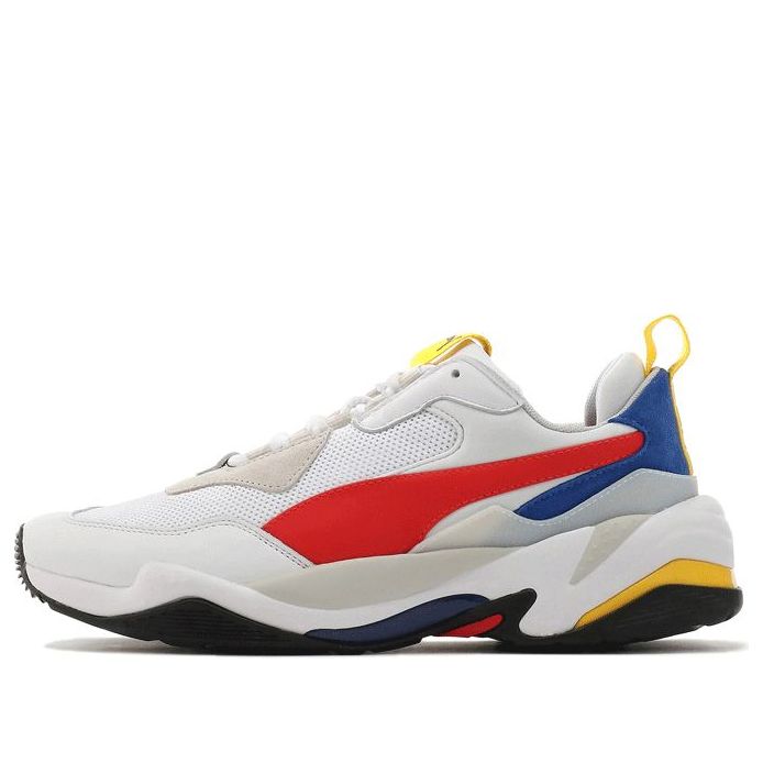 PUMA Thunder Shoes White/Yellow/Red 367516-17