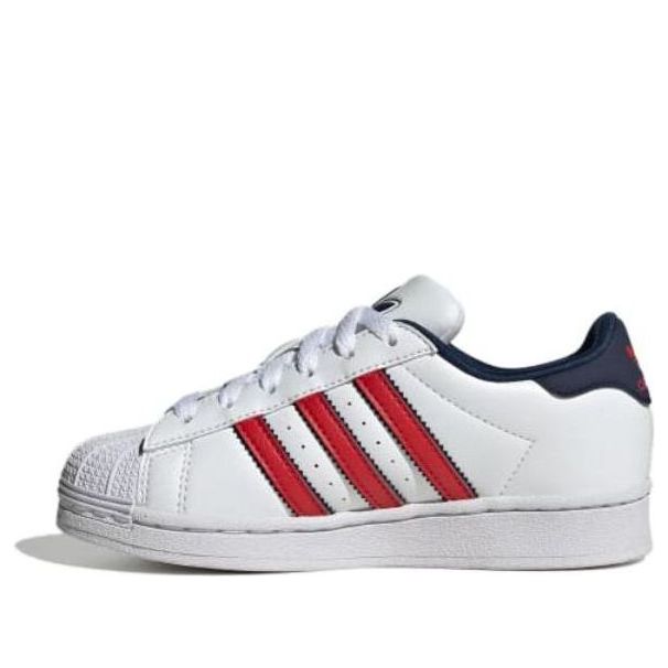 (PS) adidas Superstar 'White Scarlet Indigo' IG0255