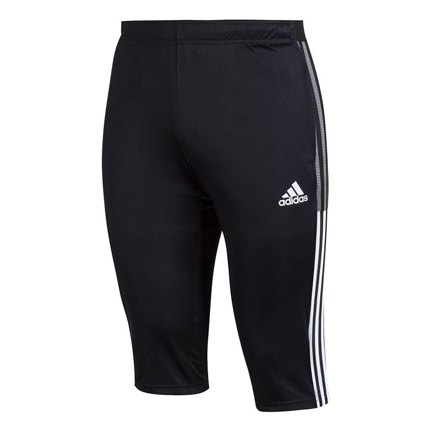 Men's adidas Tiro21 3/ Soccer/Football Training Casual Sports Pants Black GM7375