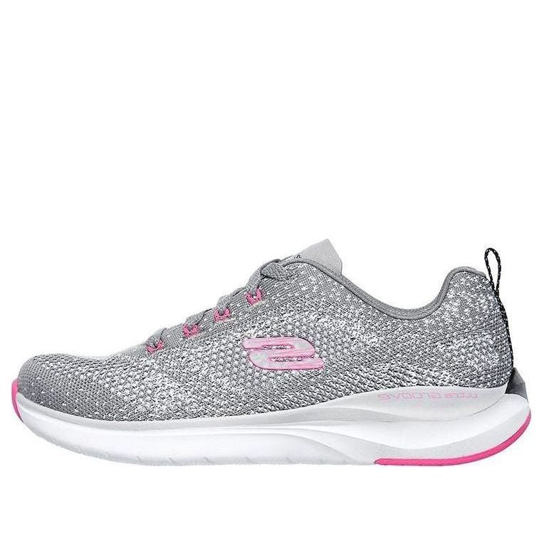 (WMNS) Skechers Ultra Groove 'Gray Pink' 149019-GYHP