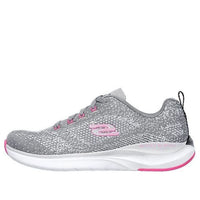 (WMNS) Skechers Ultra Groove 'Gray Pink' 149019-GYHP