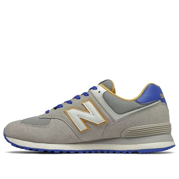 New Balance 574 Grey/Yellow/Blue MT574ATA