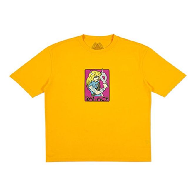 PALACE Mangal T-Shirt Citrus Yellow Short Sleeve Unisex PAL-SS18-070