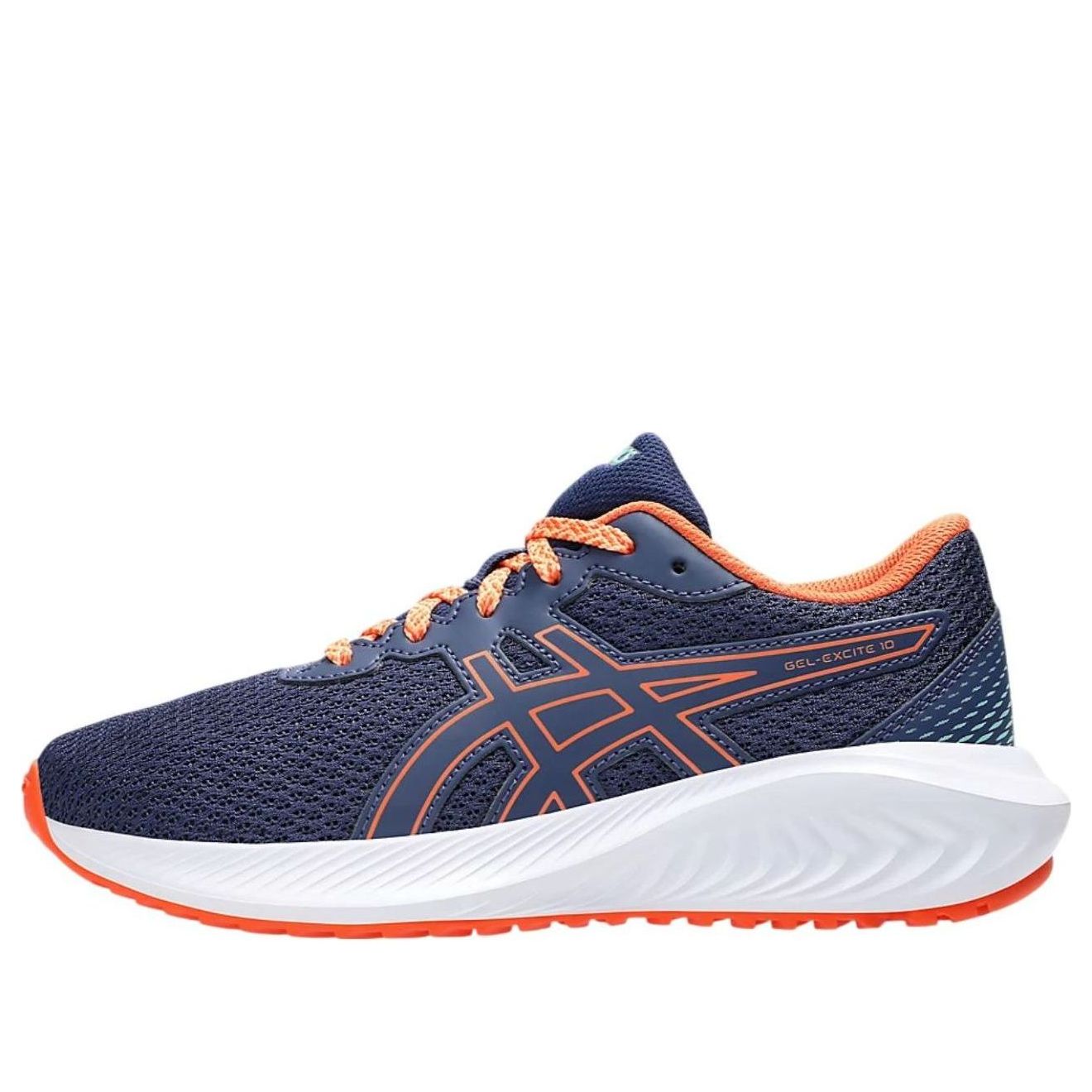 (GS) ASICS Gel-Excite 10 'Indigo Blue Nova Orange' 1014A298-407