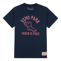 Mitchell & Ness x Fred Segal Echo Park Track T-shirt 'Navy' BMTRDD20071-MNNNYRD
