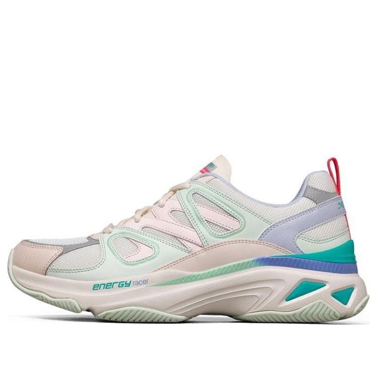 (WMNS) Skechers Energy Racer Sports Shoes Pink/Green/Blue 149371-LPMT
